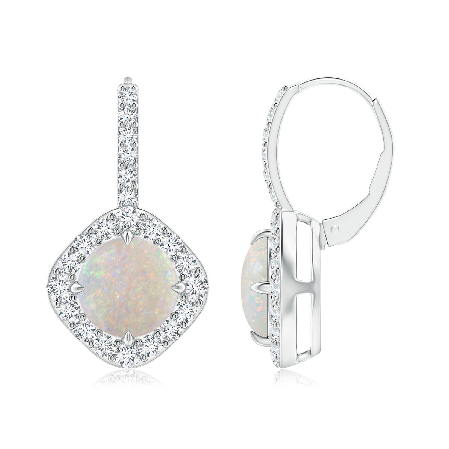 AA - Opal / 3.05 CT / 14 KT White Gold