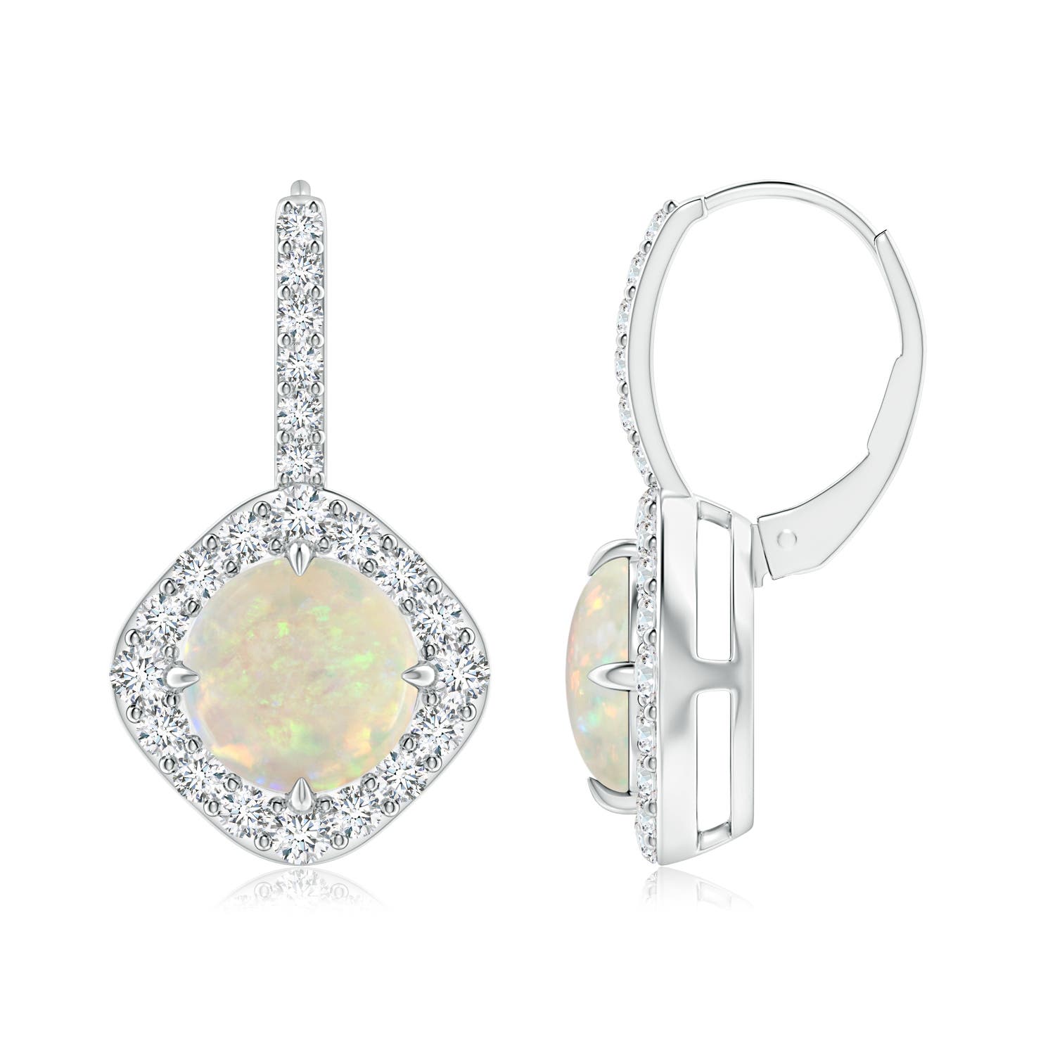 AAA - Opal / 3.05 CT / 14 KT White Gold