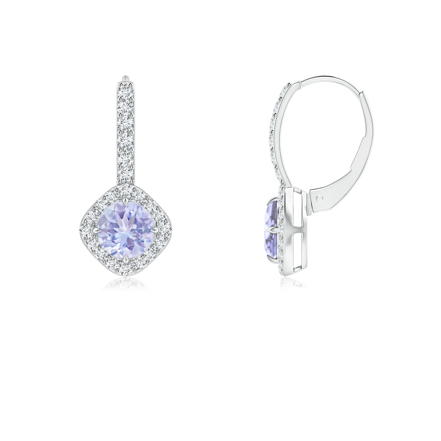 A - Tanzanite / 1.27 CT / 14 KT White Gold