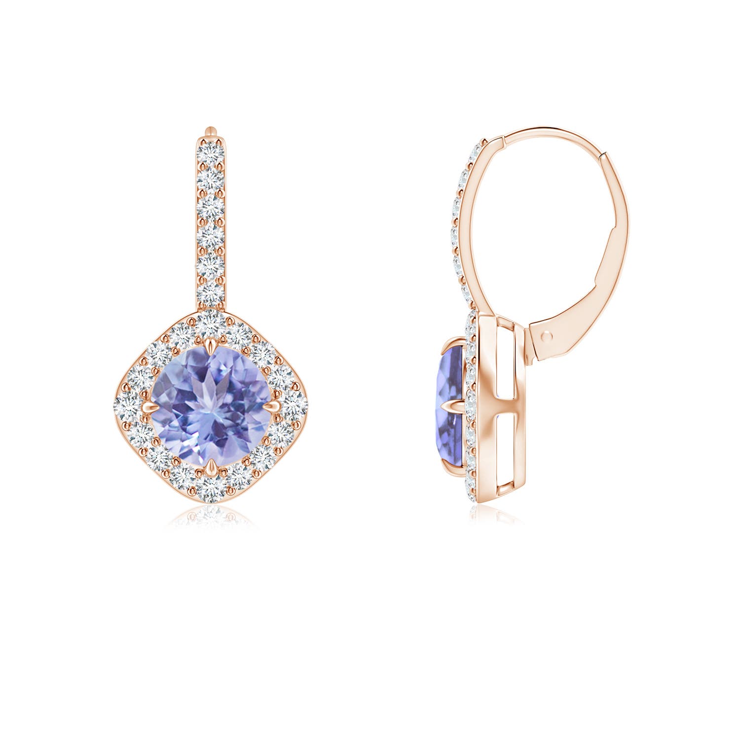 A - Tanzanite / 2.18 CT / 14 KT Rose Gold