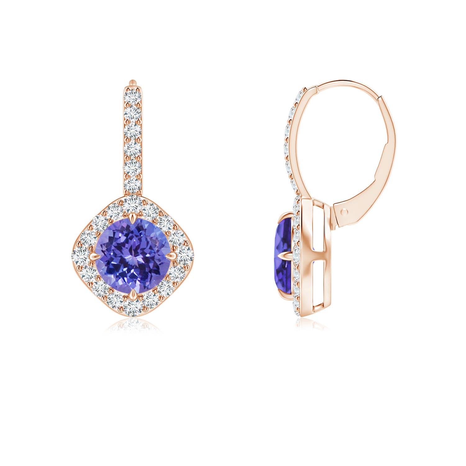 AA - Tanzanite / 2.18 CT / 14 KT Rose Gold