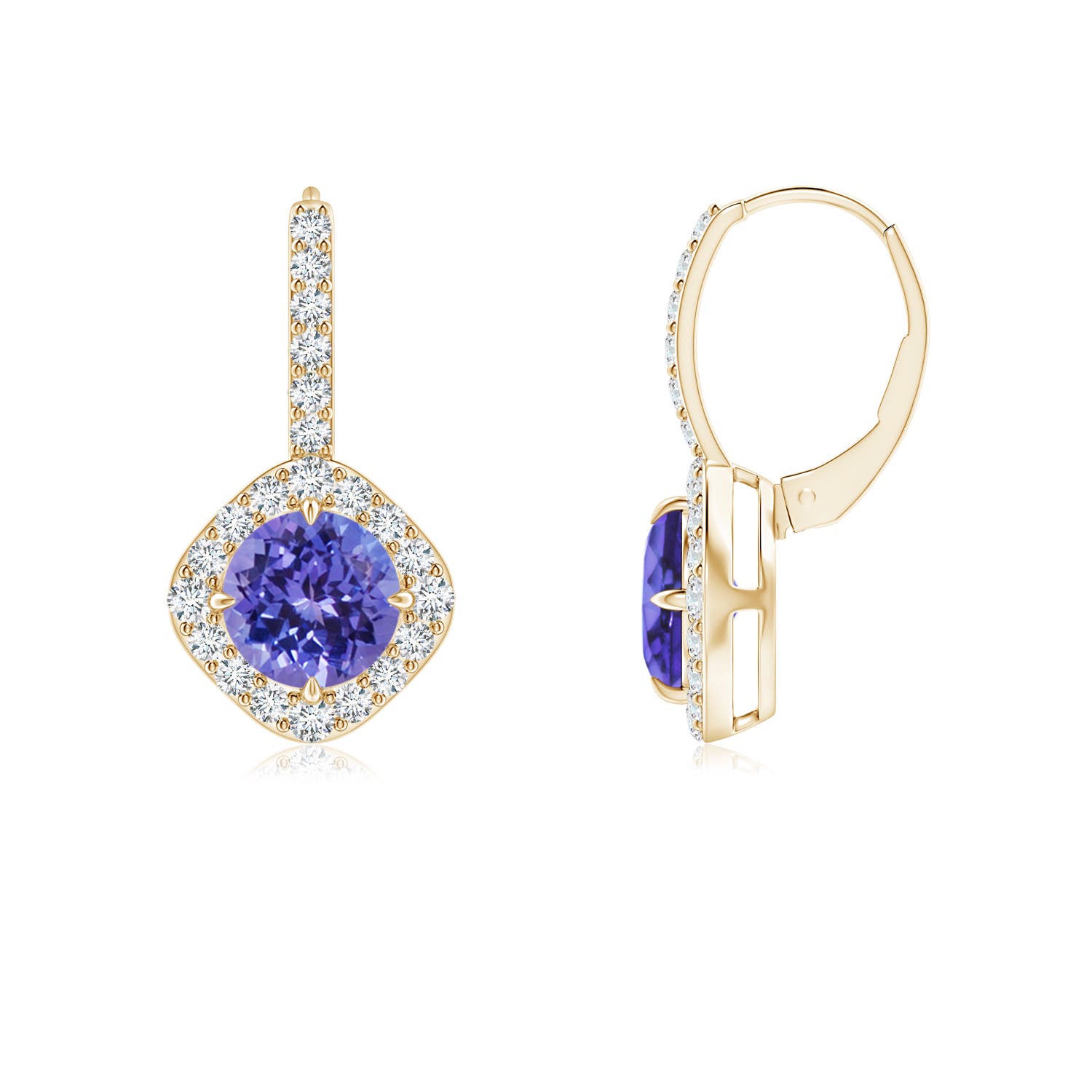 AA - Tanzanite / 2.18 CT / 14 KT Yellow Gold