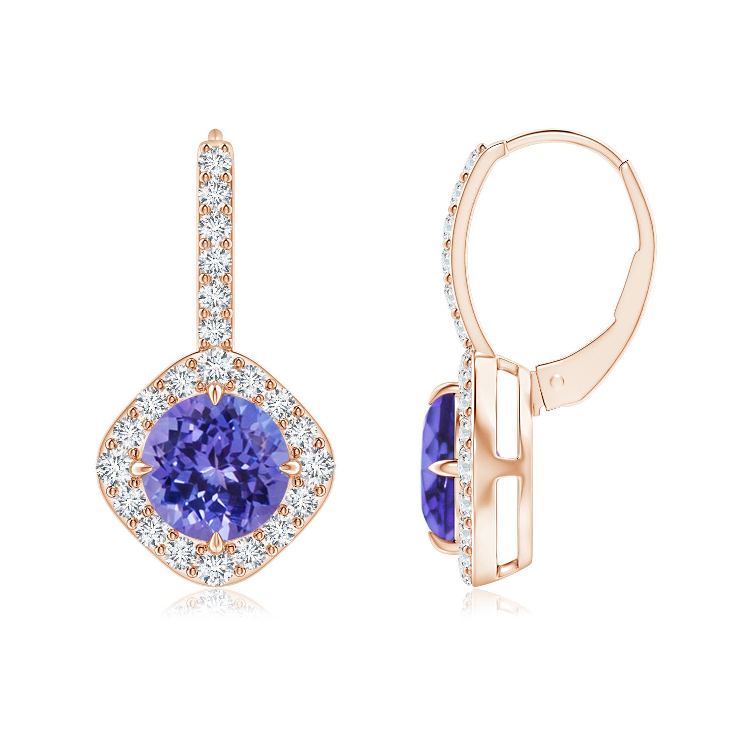 AA - Tanzanite / 3.45 CT / 14 KT Rose Gold