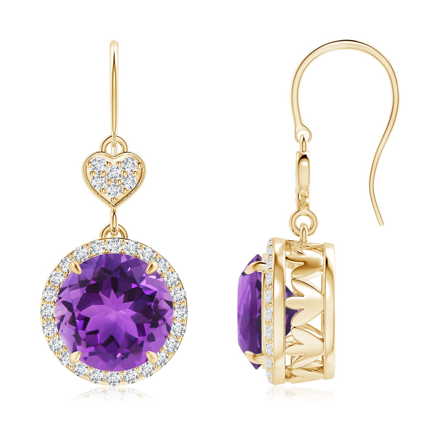 AAA - Amethyst / 5.38 CT / 14 KT Yellow Gold