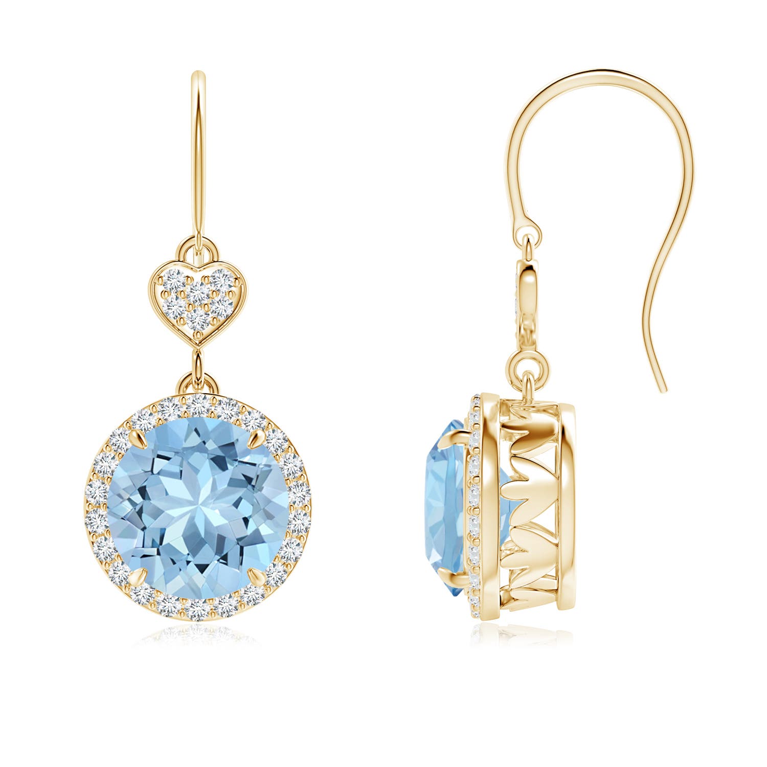 AAA - Aquamarine / 3.56 CT / 14 KT Yellow Gold