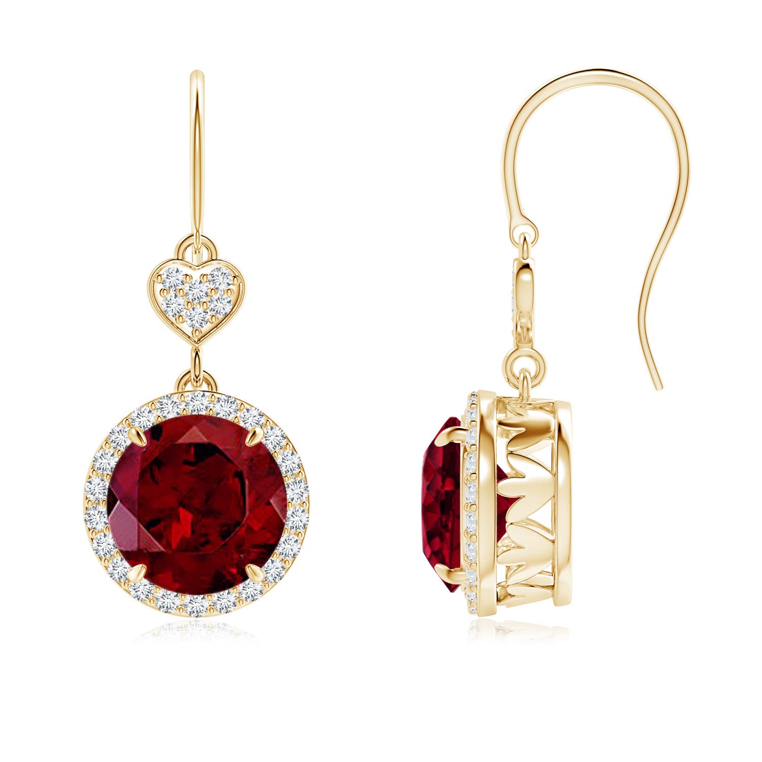 AAA - Garnet / 4.76 CT / 14 KT Yellow Gold