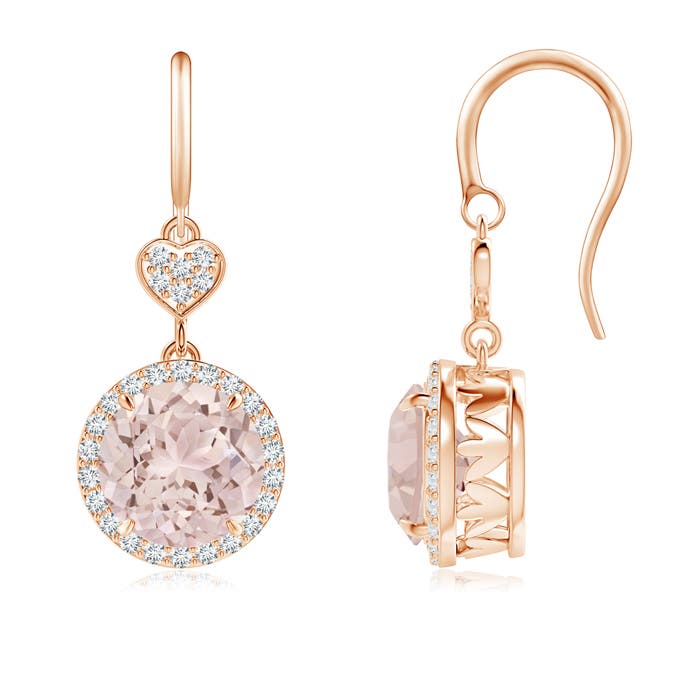 A - Morganite / 3.66 CT / 14 KT Rose Gold