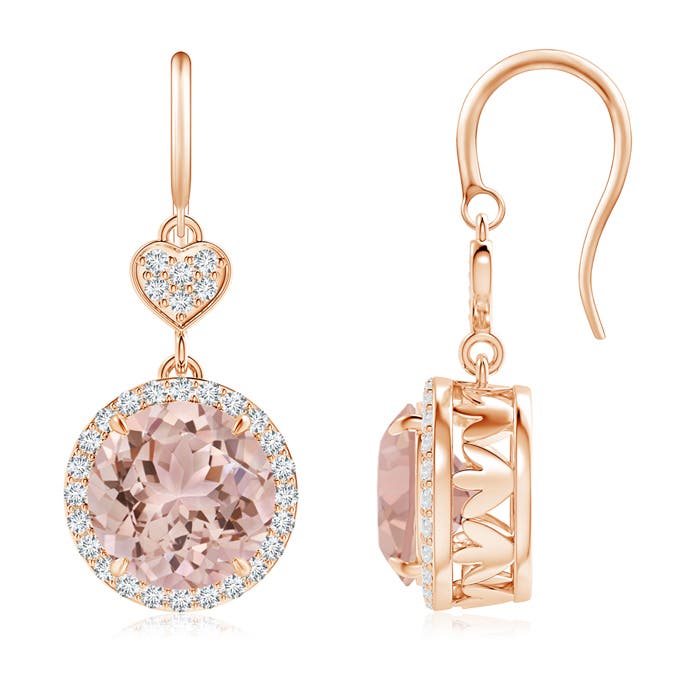 AAA - Morganite / 6.48 CT / 14 KT Rose Gold