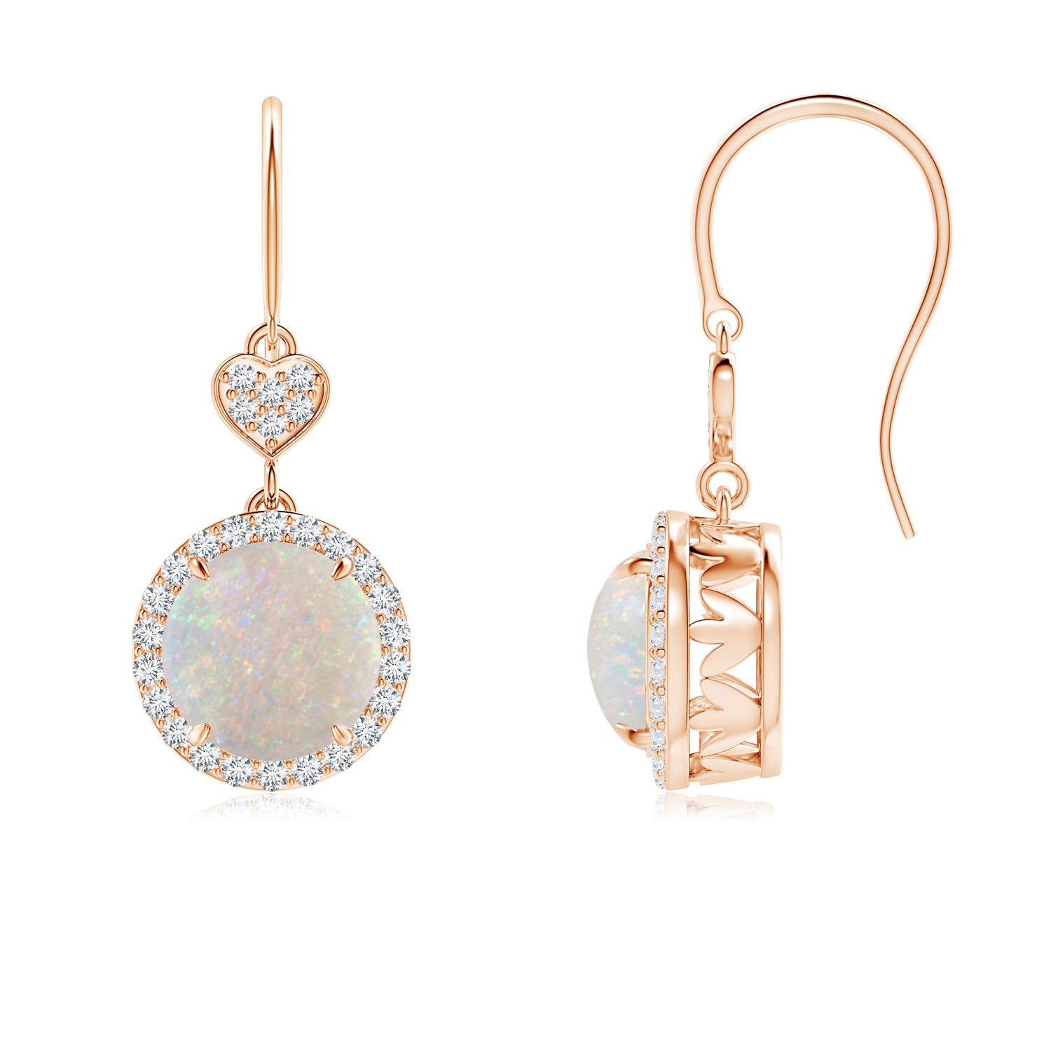 AA - Opal / 1.8 CT / 14 KT Rose Gold