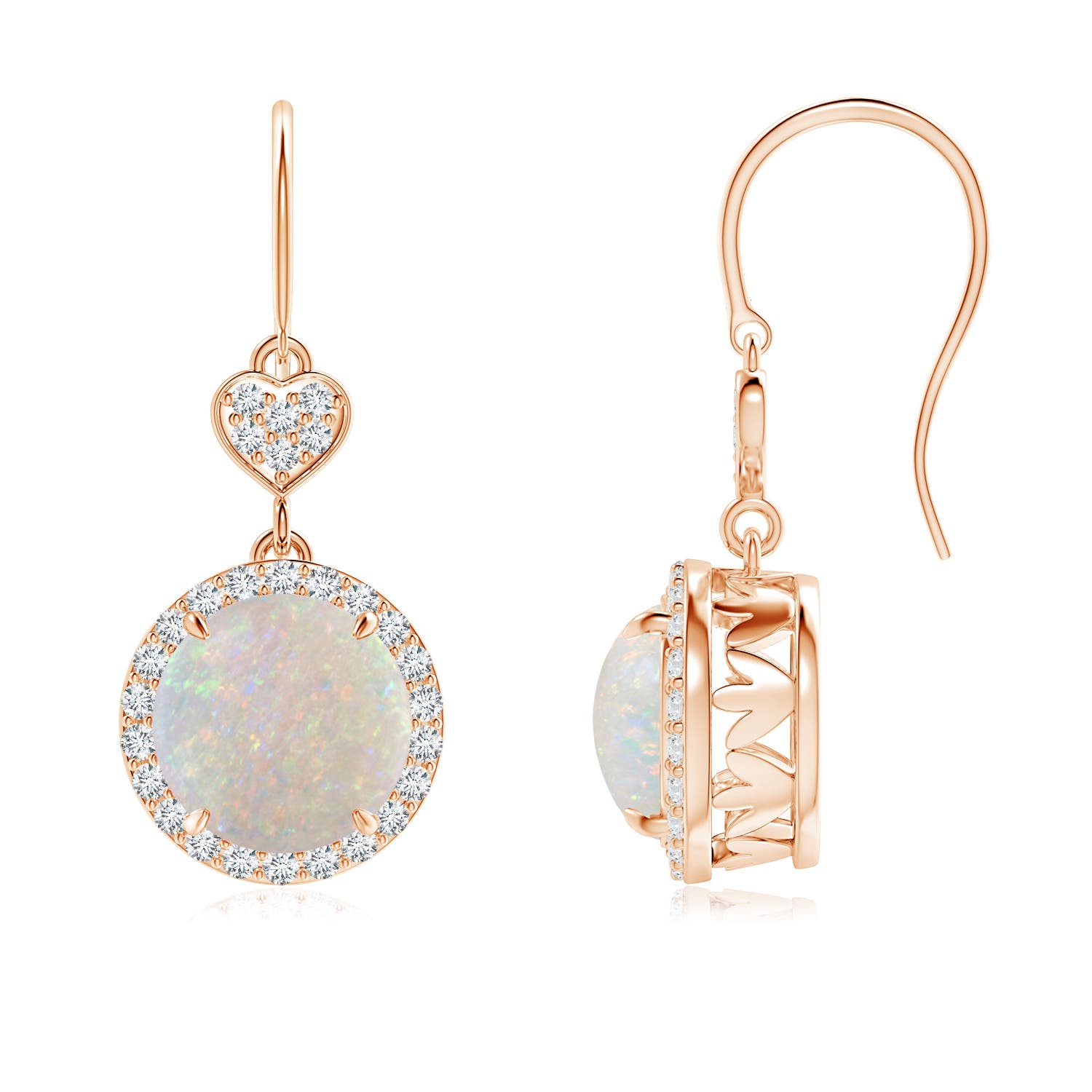 AA - Opal / 2.66 CT / 14 KT Rose Gold