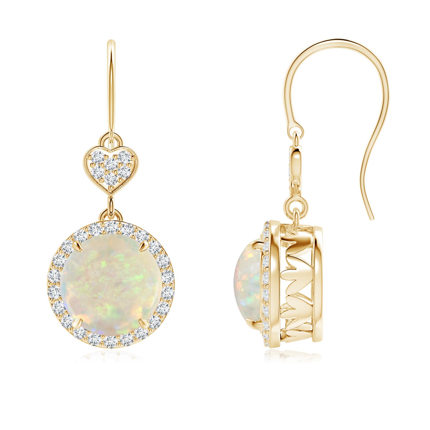 AAA - Opal / 2.66 CT / 14 KT Yellow Gold