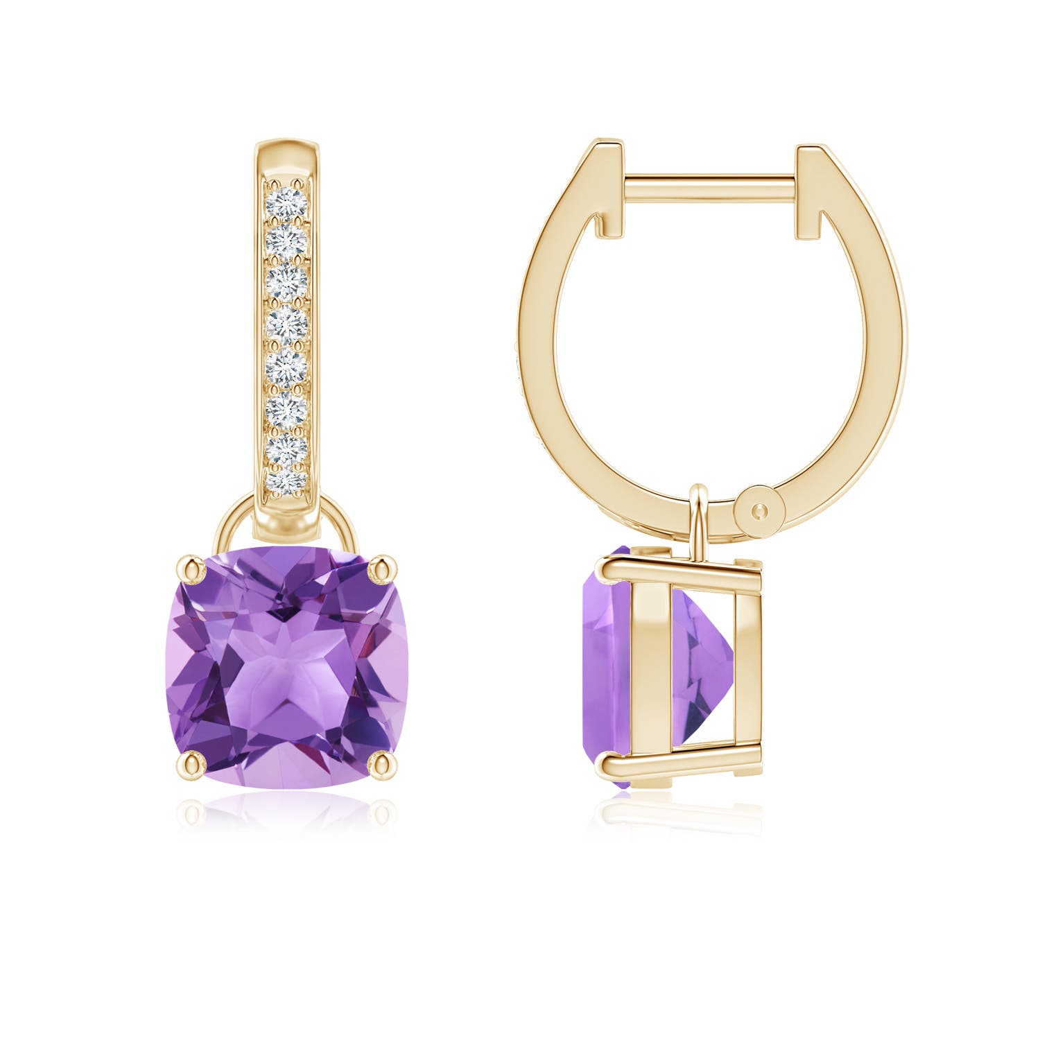 A - Amethyst / 2.83 CT / 14 KT Yellow Gold
