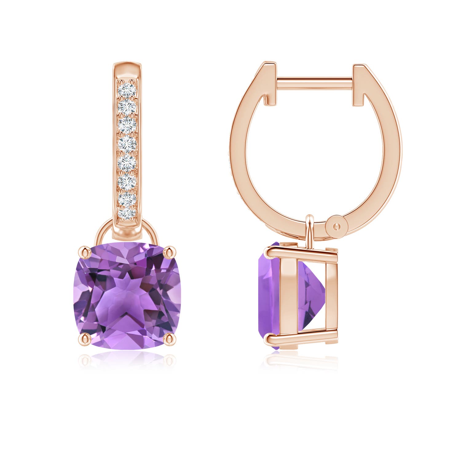 AA - Amethyst / 2.83 CT / 14 KT Rose Gold