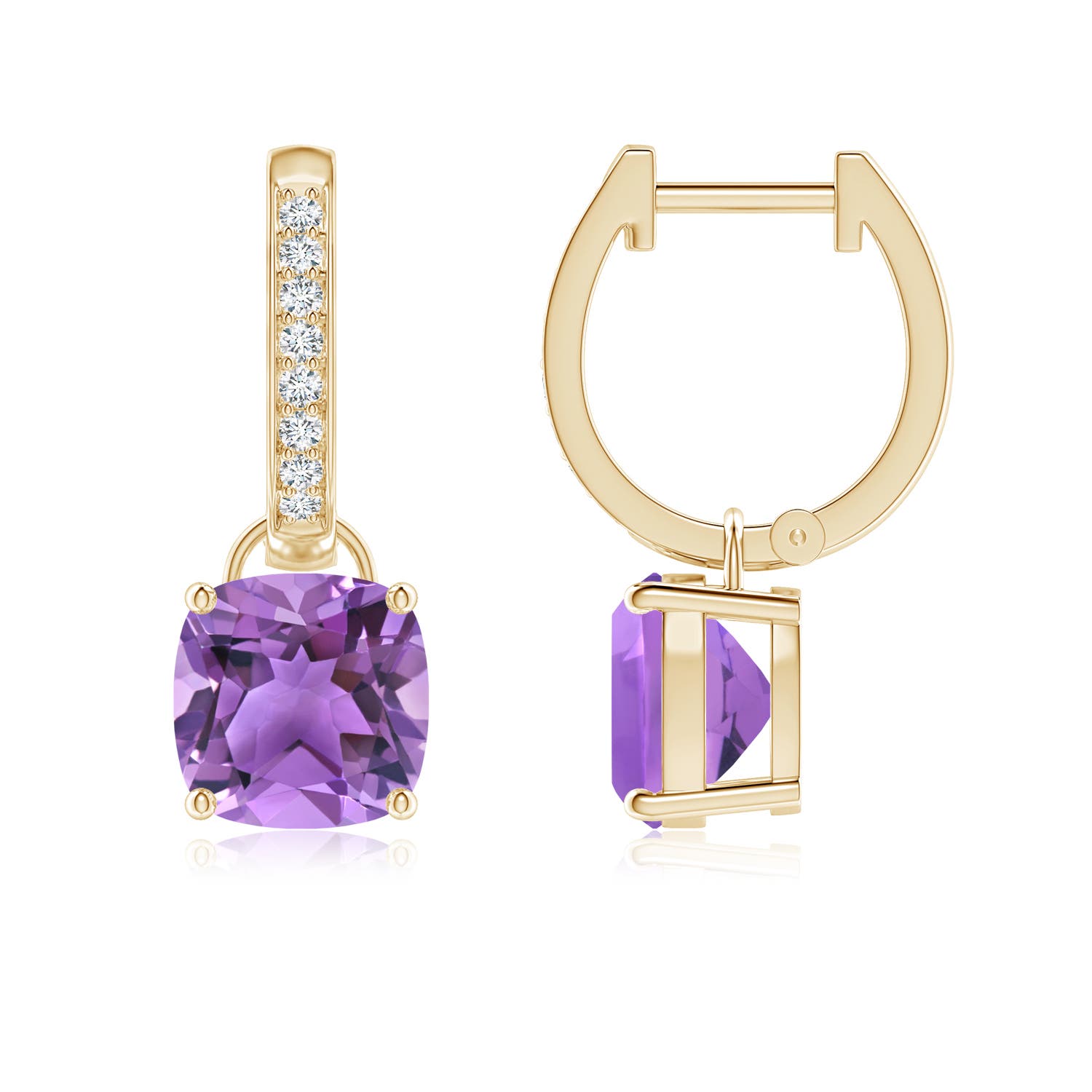 AA - Amethyst / 2.83 CT / 14 KT Yellow Gold