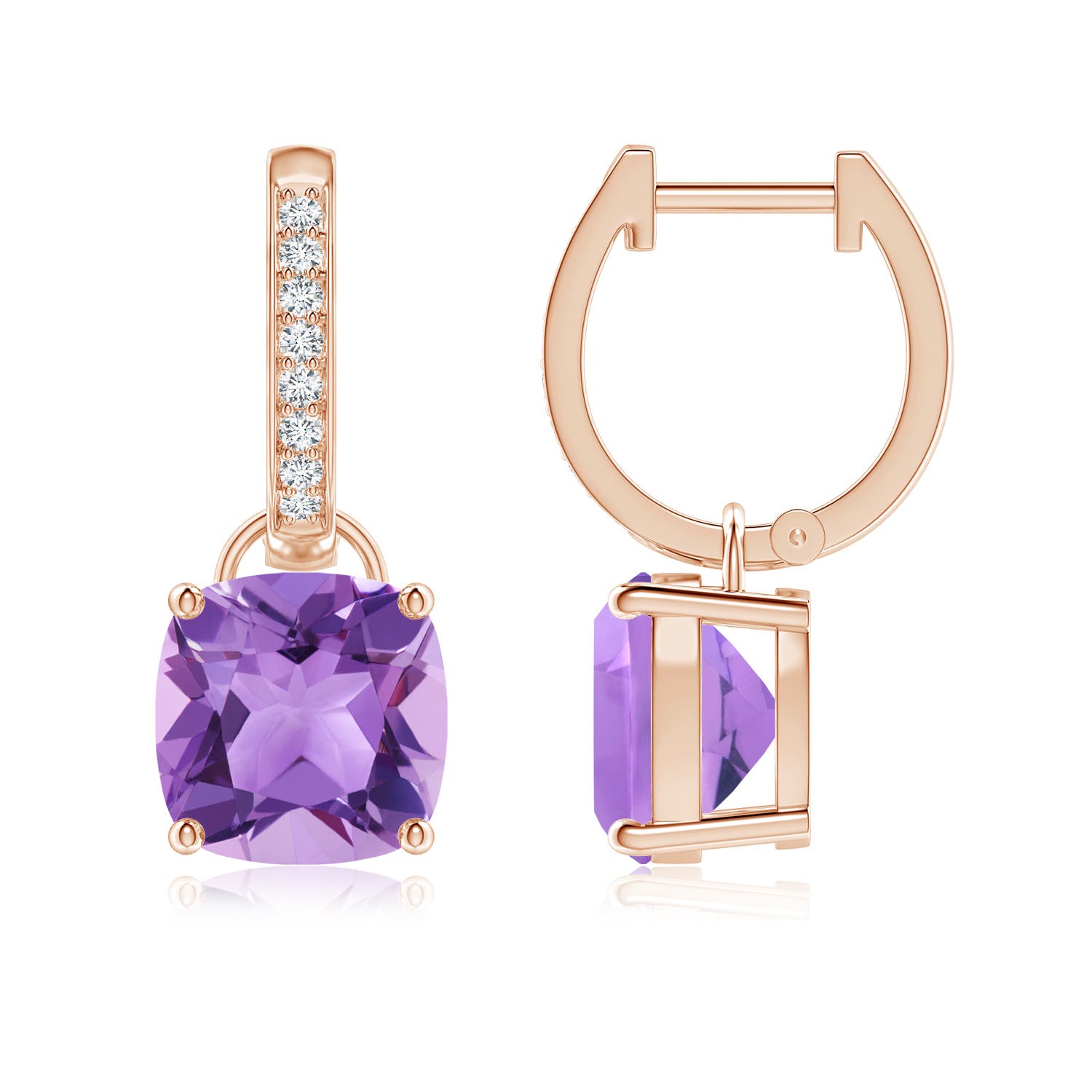 A - Amethyst / 4.53 CT / 14 KT Rose Gold