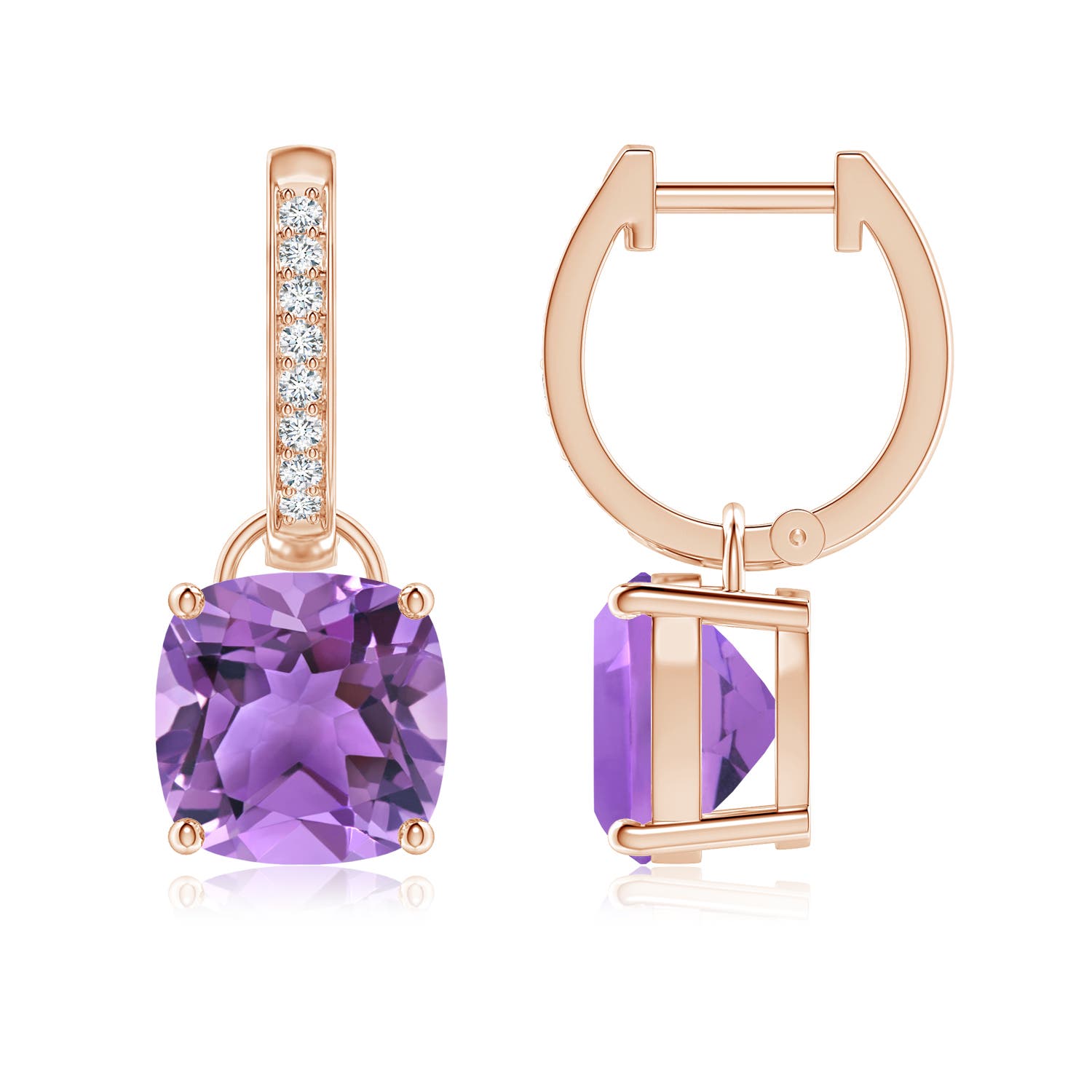 AA - Amethyst / 4.53 CT / 14 KT Rose Gold