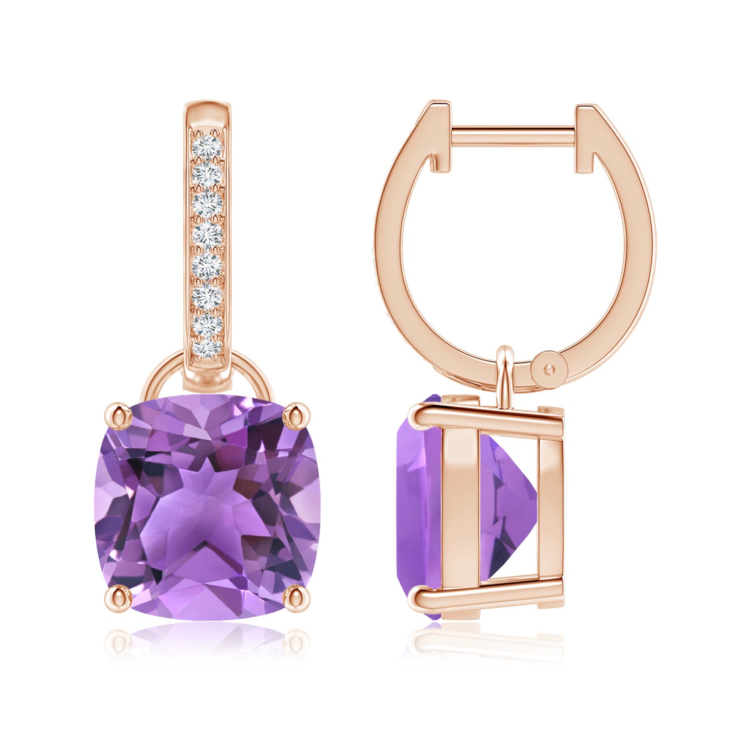 AA - Amethyst / 6.33 CT / 14 KT Rose Gold