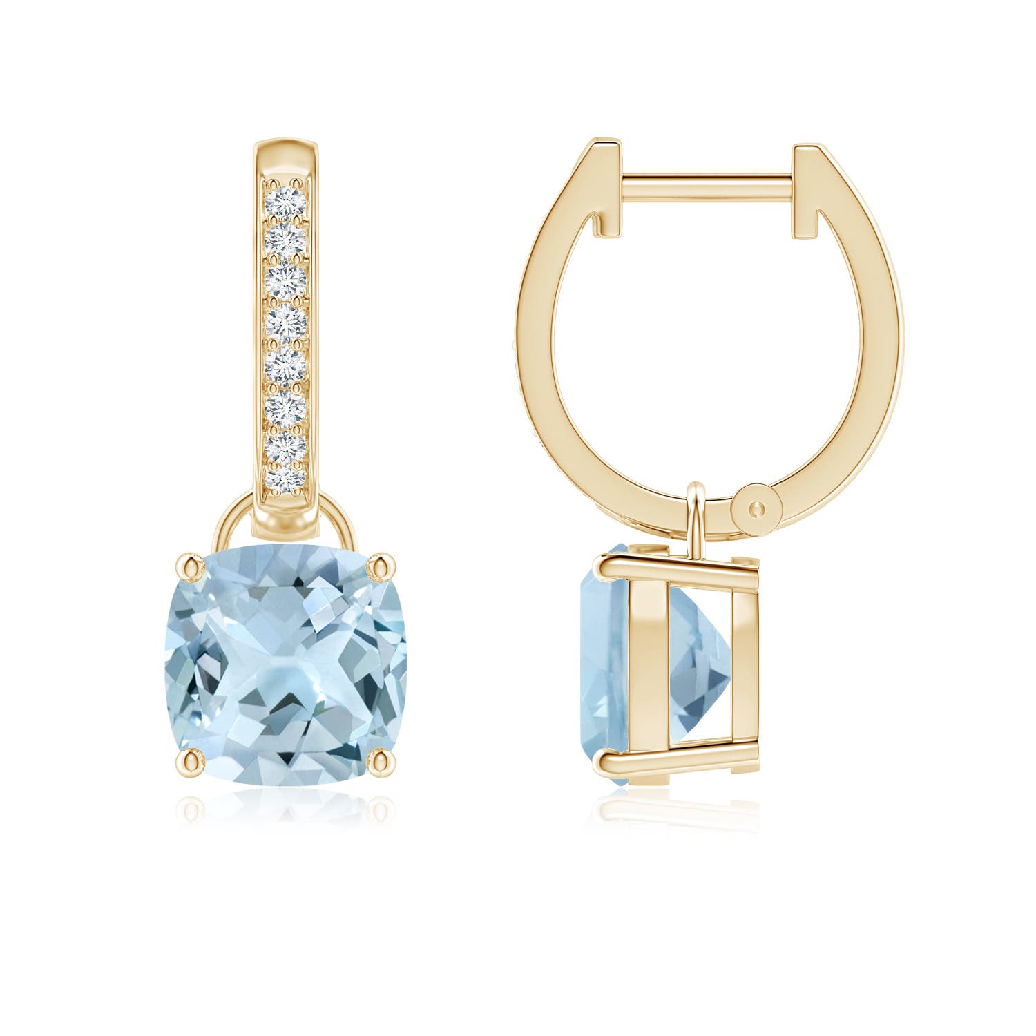 AA - Aquamarine / 2.93 CT / 14 KT Yellow Gold