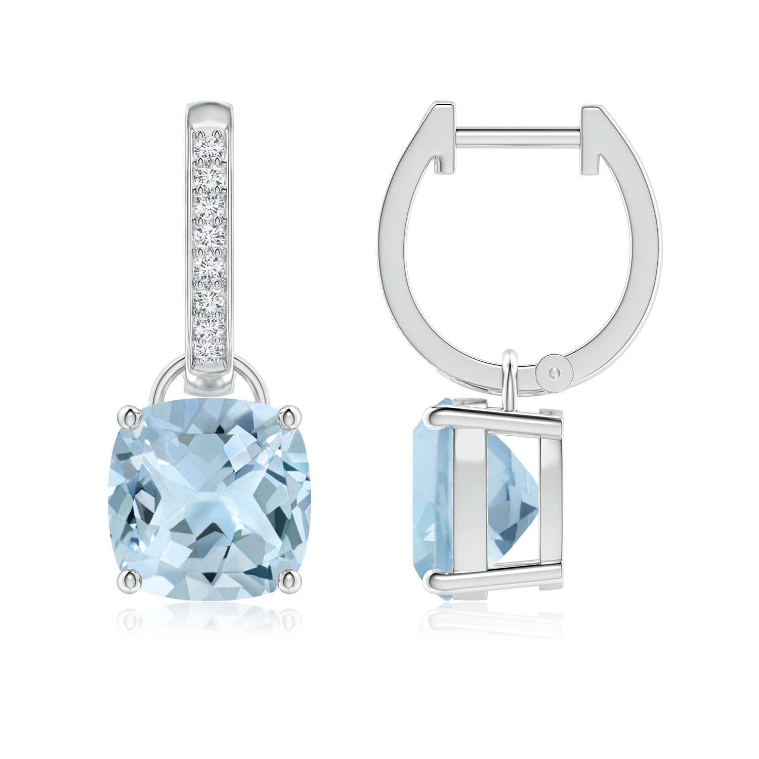 AA - Aquamarine / 4.03 CT / 14 KT White Gold