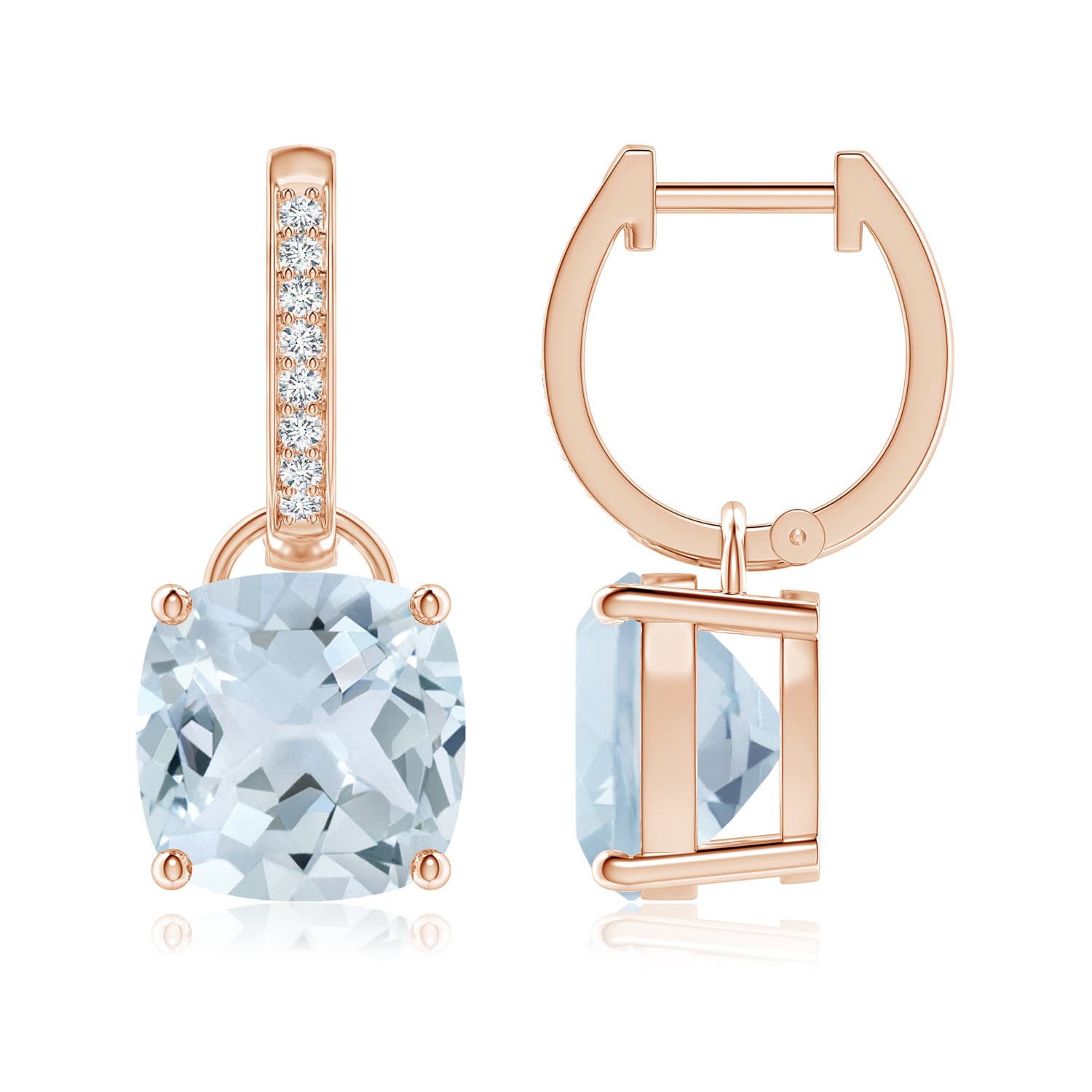 A - Aquamarine / 5.53 CT / 14 KT Rose Gold