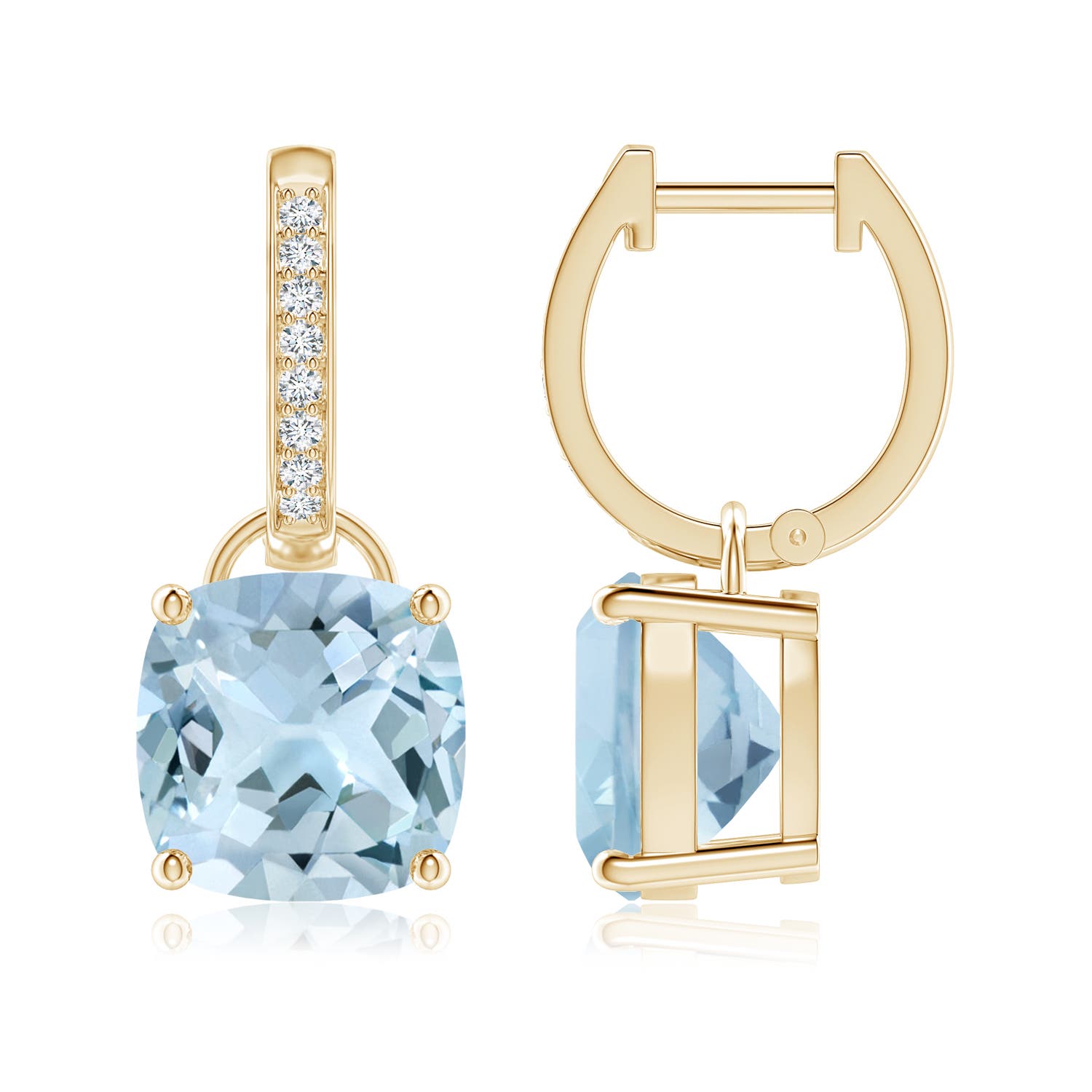 AA - Aquamarine / 5.53 CT / 14 KT Yellow Gold