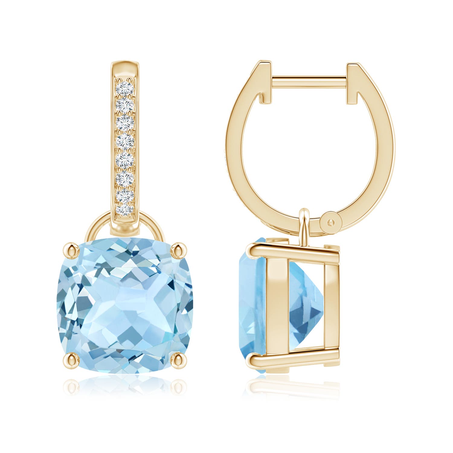 AAA - Aquamarine / 5.53 CT / 14 KT Yellow Gold