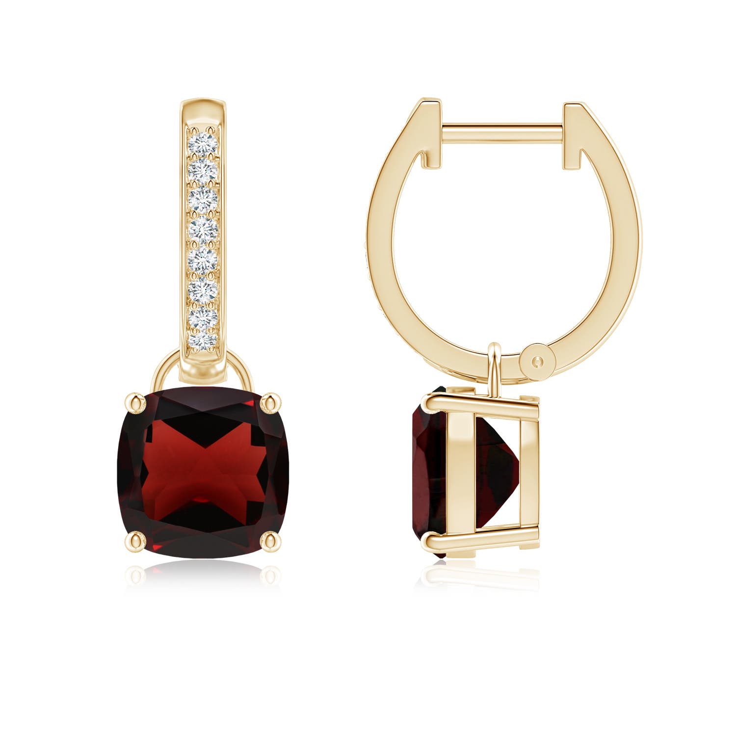 AA - Garnet / 2.83 CT / 14 KT Yellow Gold