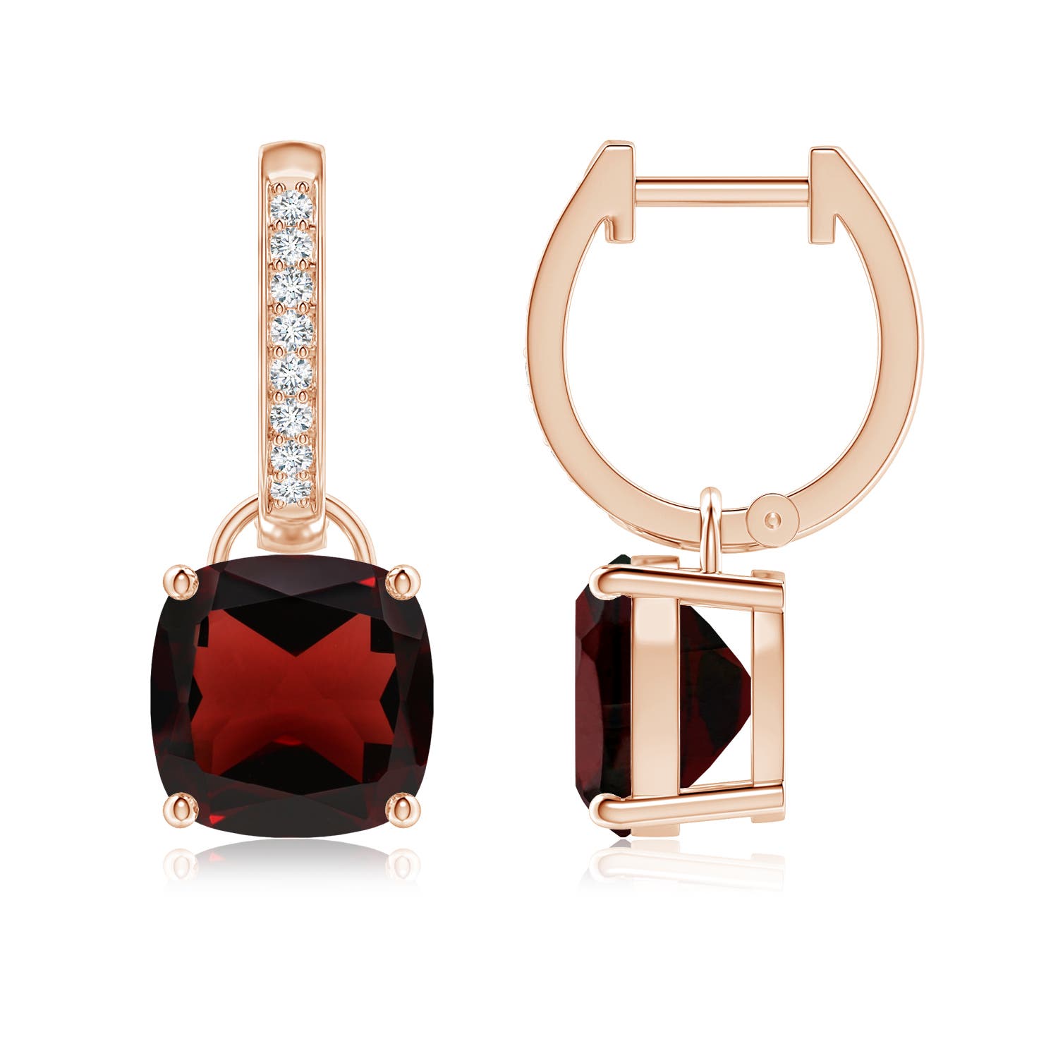 AA - Garnet / 5.13 CT / 14 KT Rose Gold