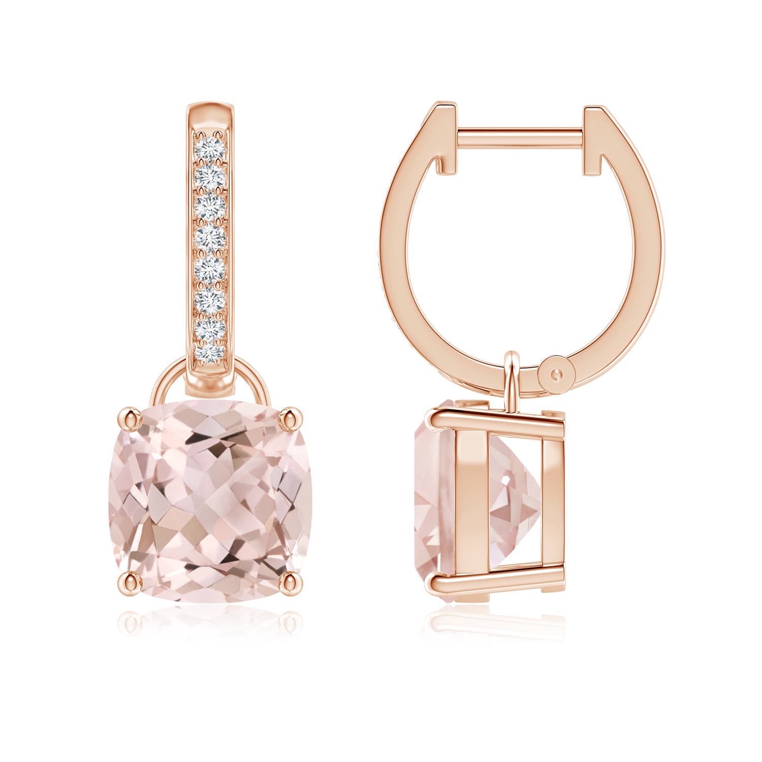 A - Morganite / 3.73 CT / 14 KT Rose Gold