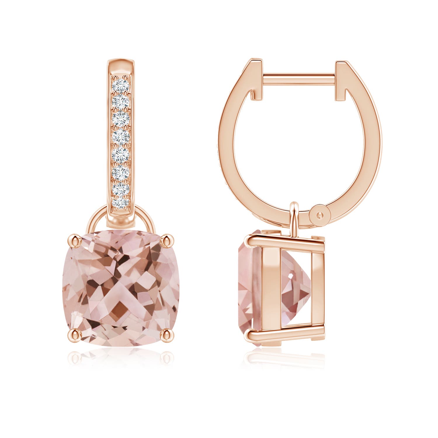 AAA - Morganite / 3.73 CT / 14 KT Rose Gold