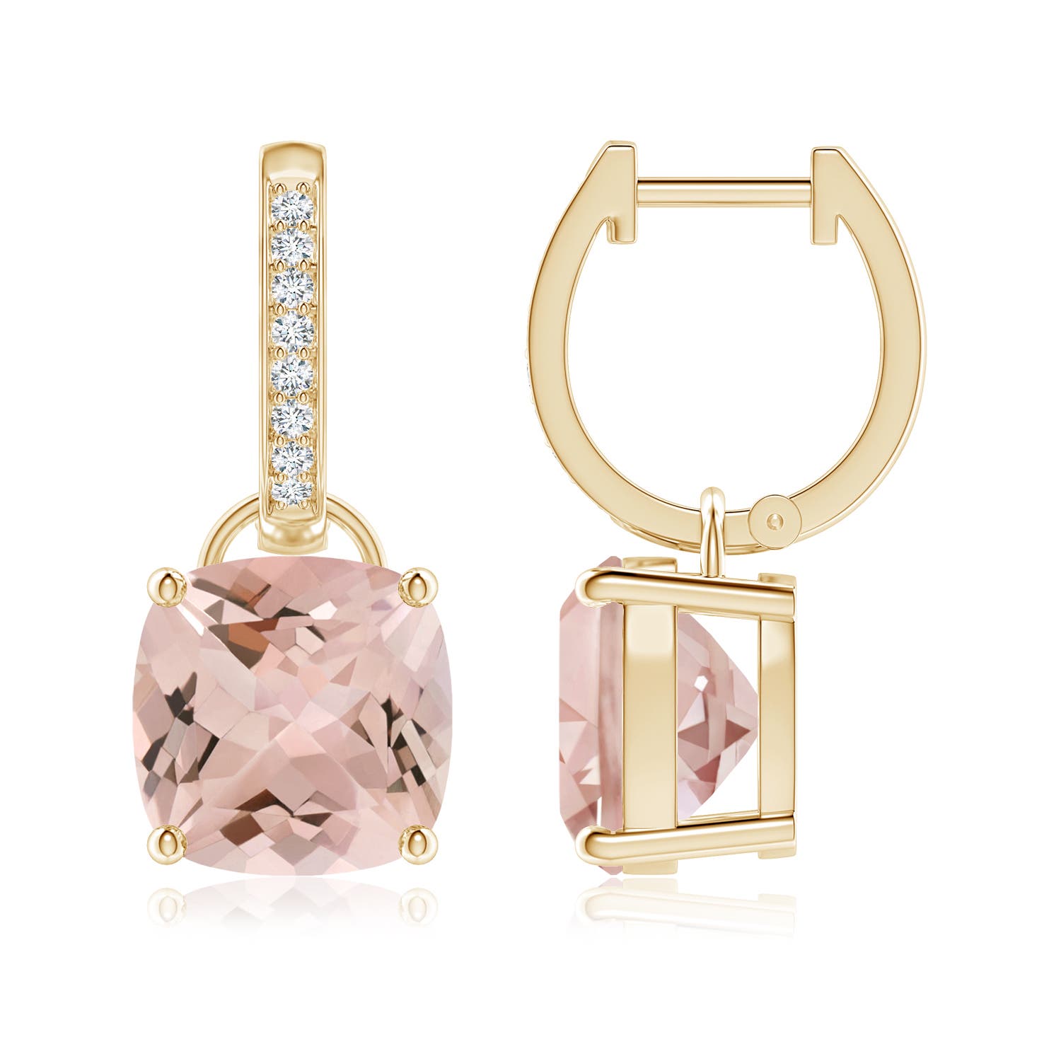 AA - Morganite / 5.53 CT / 14 KT Yellow Gold