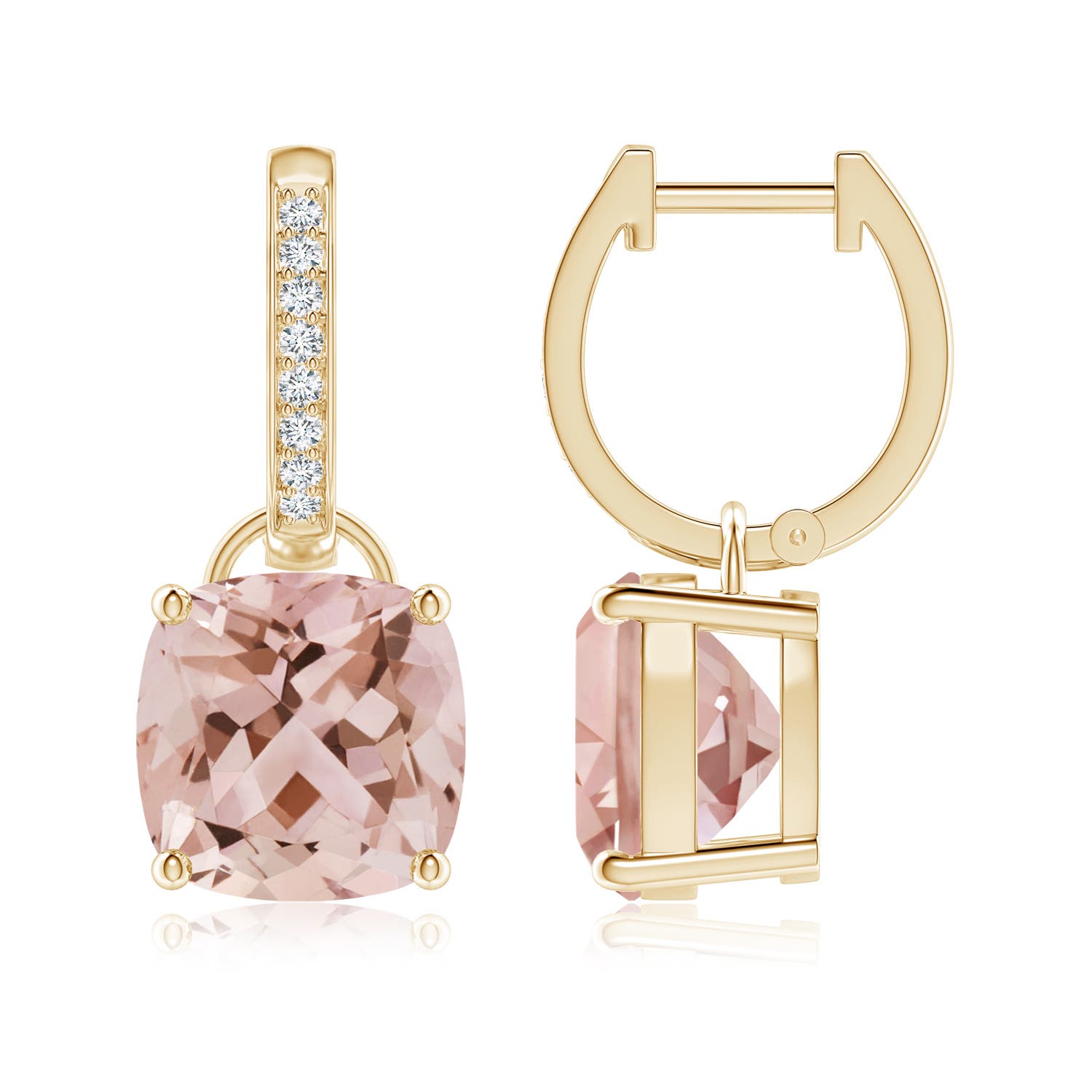 AAA - Morganite / 5.53 CT / 14 KT Yellow Gold