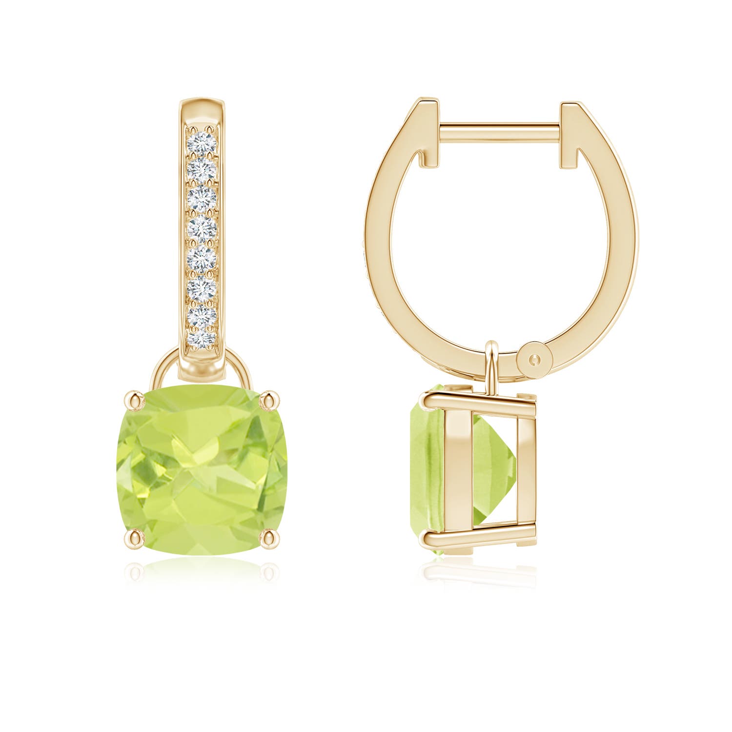 A - Peridot / 2.93 CT / 14 KT Yellow Gold