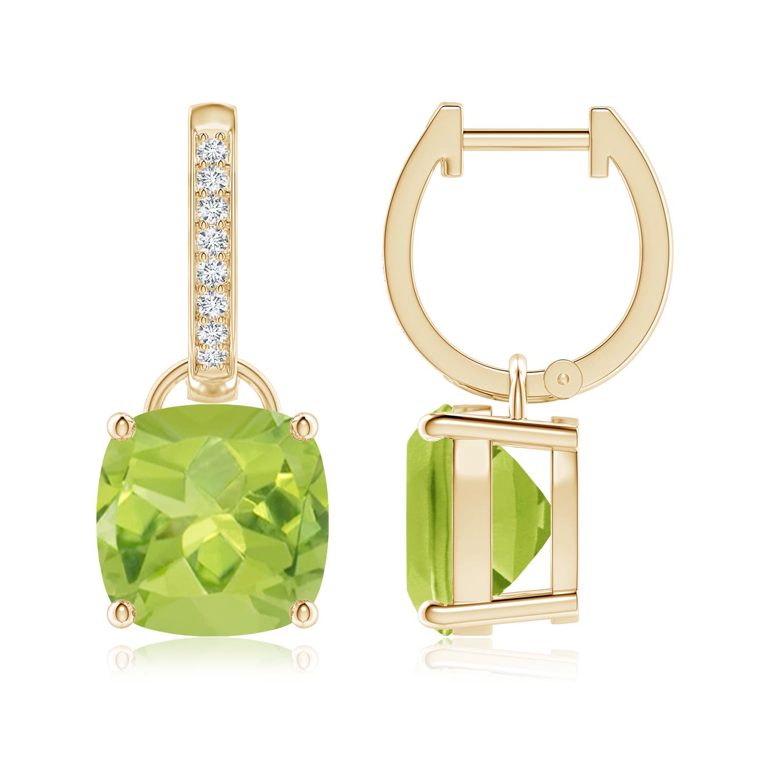 AA - Peridot / 5.73 CT / 14 KT Yellow Gold