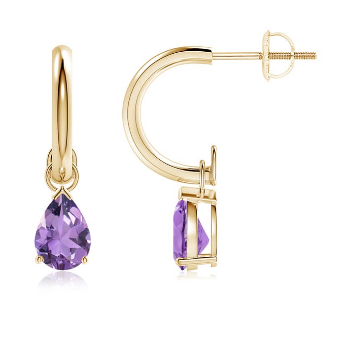 A - Amethyst / 1.2 CT / 14 KT Yellow Gold