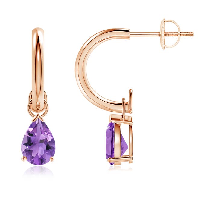 AA - Amethyst / 1.2 CT / 14 KT Rose Gold