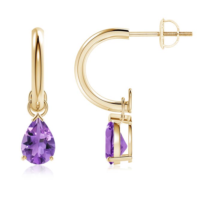 AA - Amethyst / 1.2 CT / 14 KT Yellow Gold