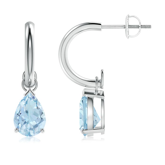 AA - Aquamarine / 1.7 CT / 14 KT White Gold