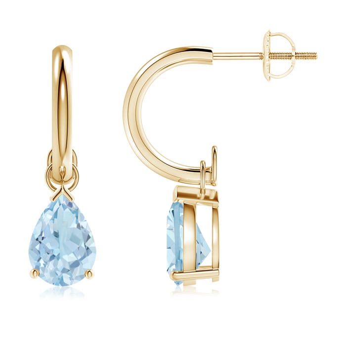 AA - Aquamarine / 1.7 CT / 14 KT Yellow Gold