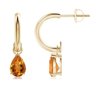 Pear AAA Citrine