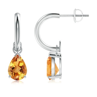 Pear AA Citrine