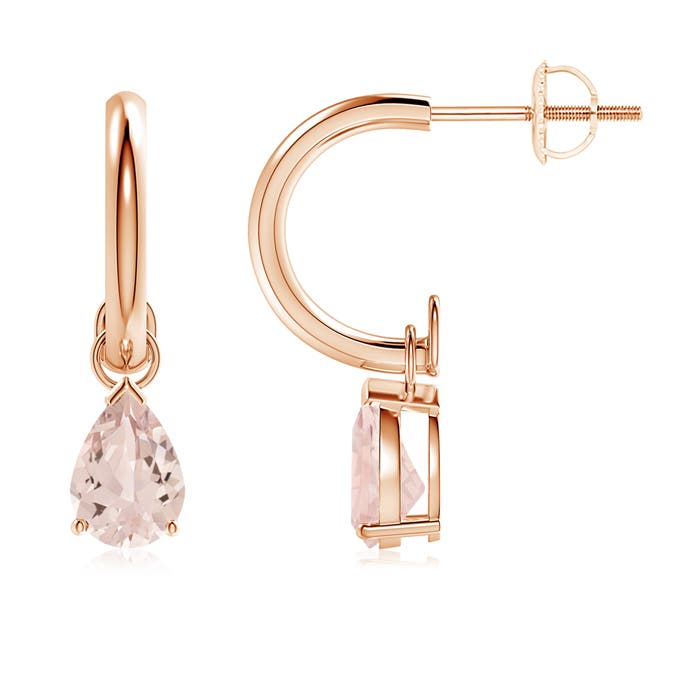 AA - Morganite / 1.2 CT / 14 KT Rose Gold