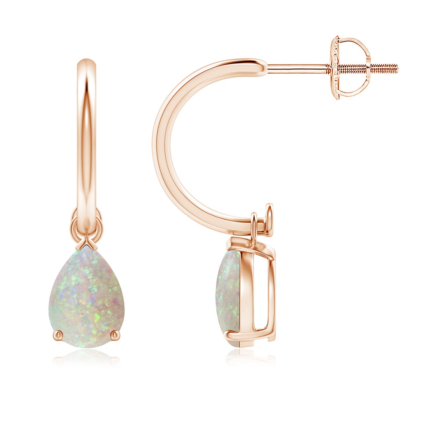 AAA - Opal / 0.84 CT / 14 KT Rose Gold