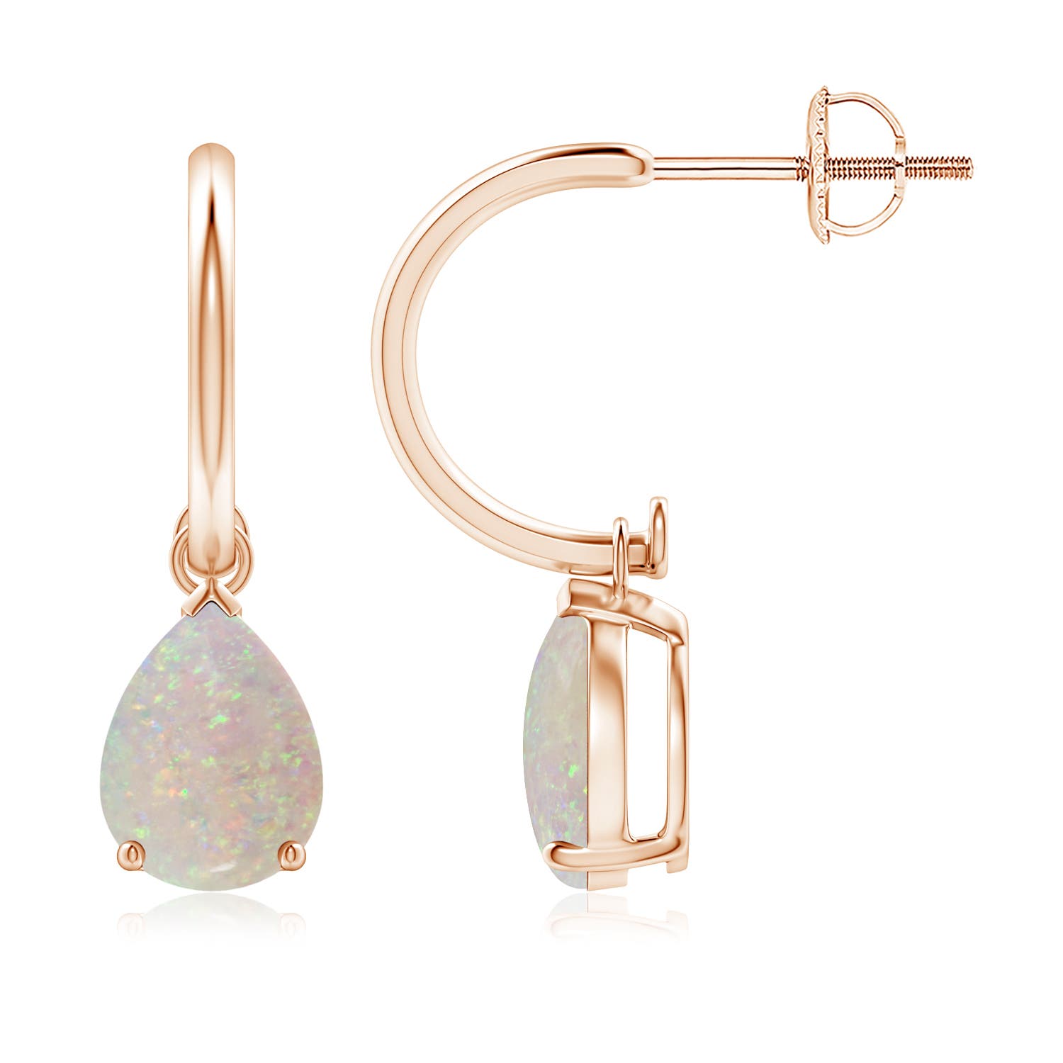 AA - Opal / 1.4 CT / 14 KT Rose Gold