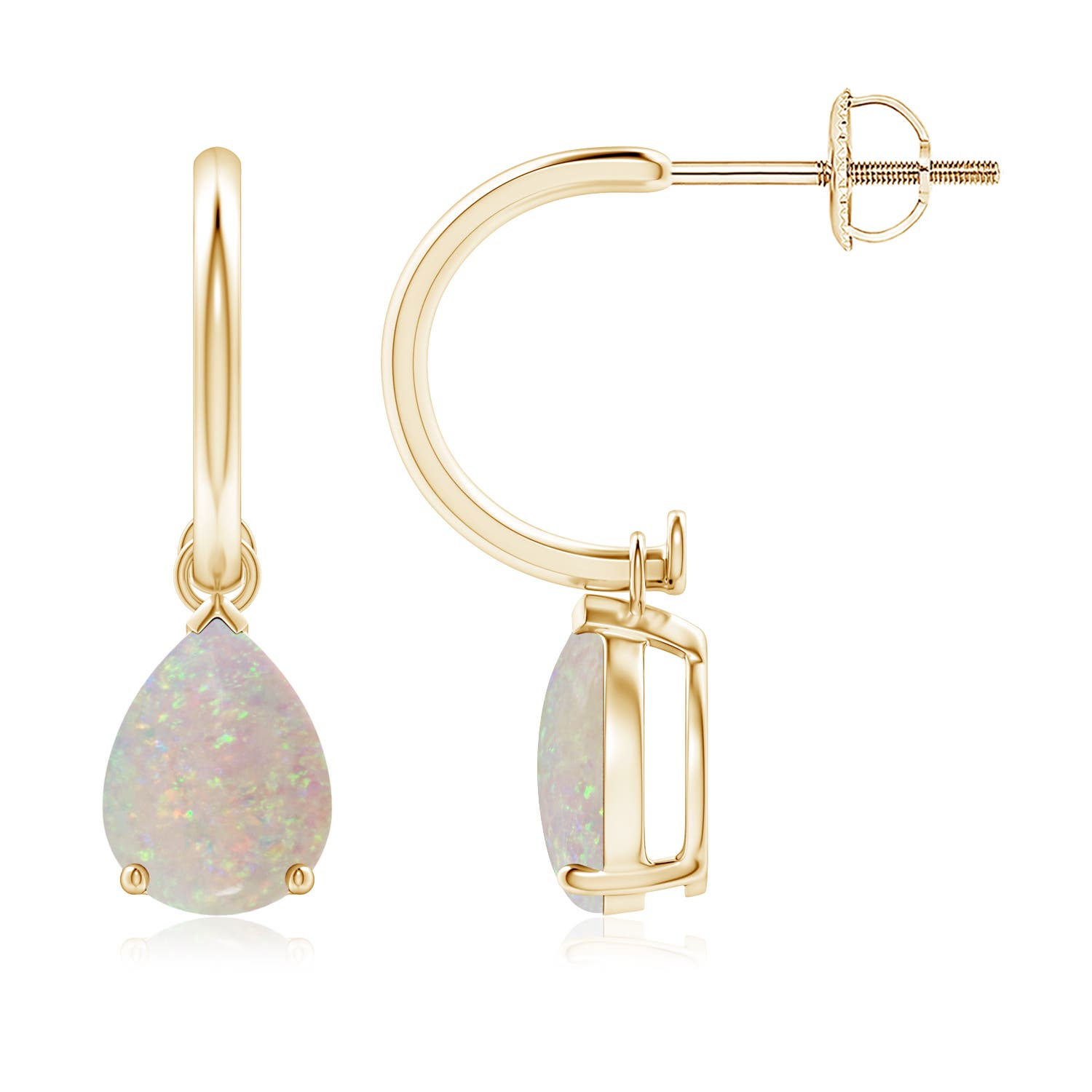 AA - Opal / 1.4 CT / 14 KT Yellow Gold