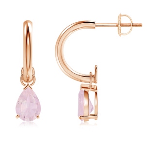 Pear AA Rose Quartz