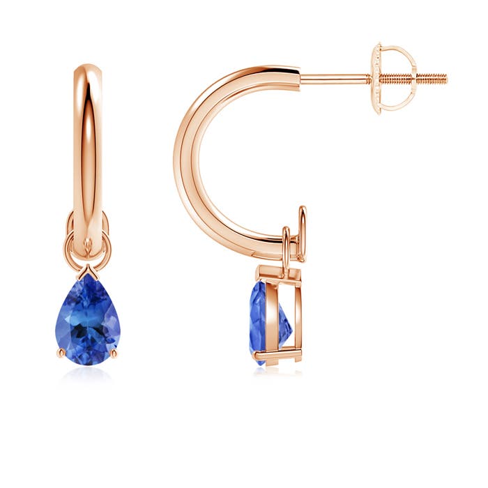 AA - Tanzanite / 0.7 CT / 14 KT Rose Gold