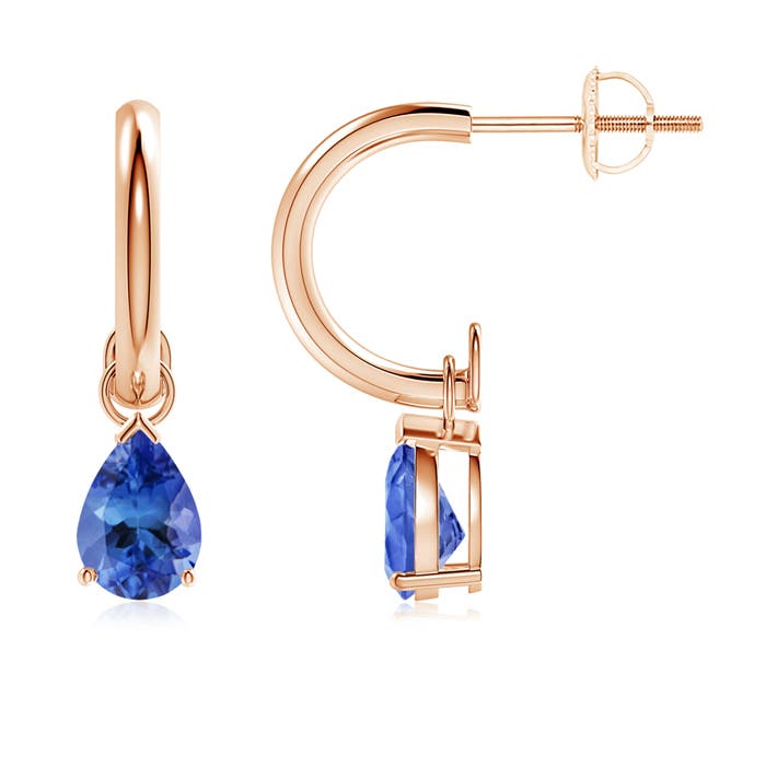 AA - Tanzanite / 1.3 CT / 14 KT Rose Gold