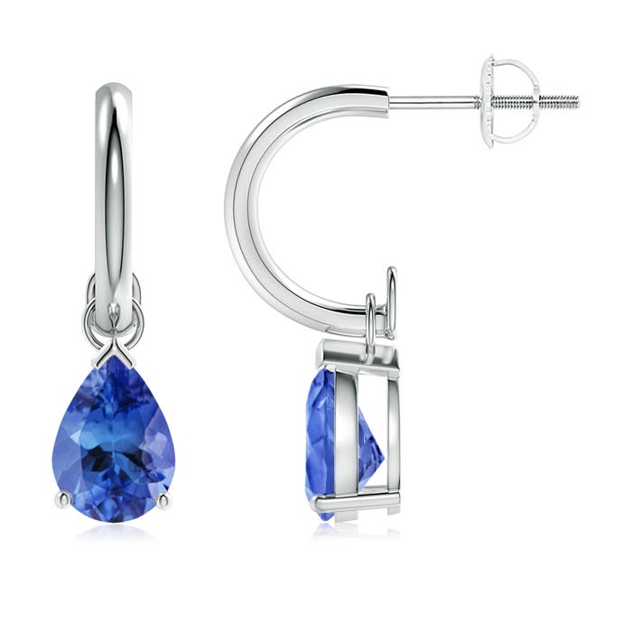 AA - Tanzanite / 2.2 CT / 14 KT White Gold