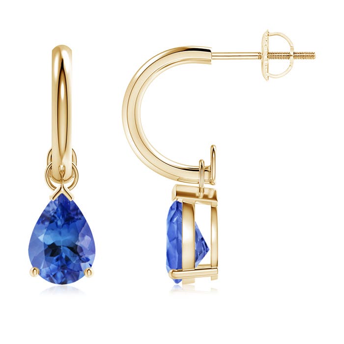 AA - Tanzanite / 2.2 CT / 14 KT Yellow Gold